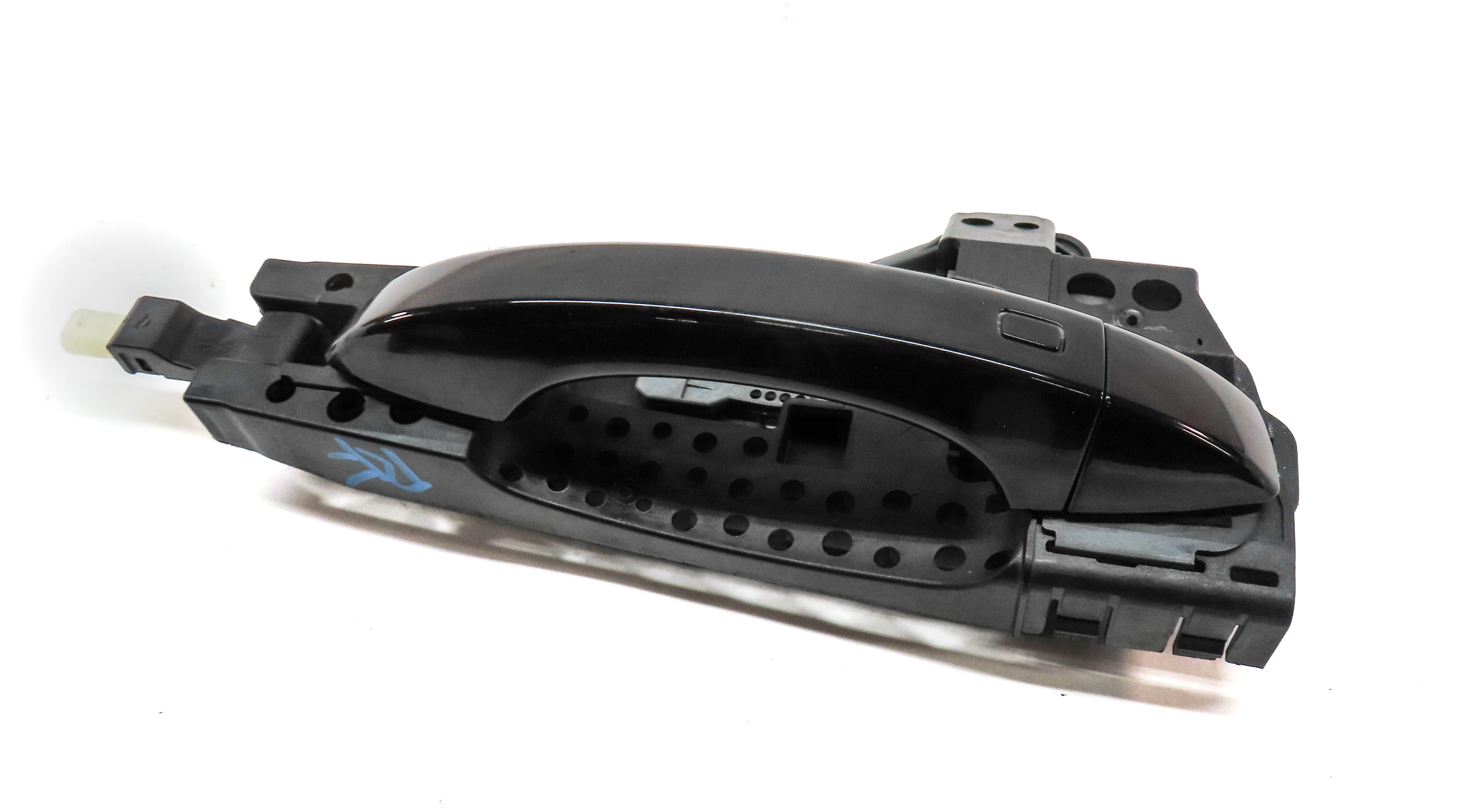 2017-2020 AUDI Q7 (4M) FRONT RIGHT PASSENGER KEYLESS DOOR HANDLE (BLACK) — exact item pictured